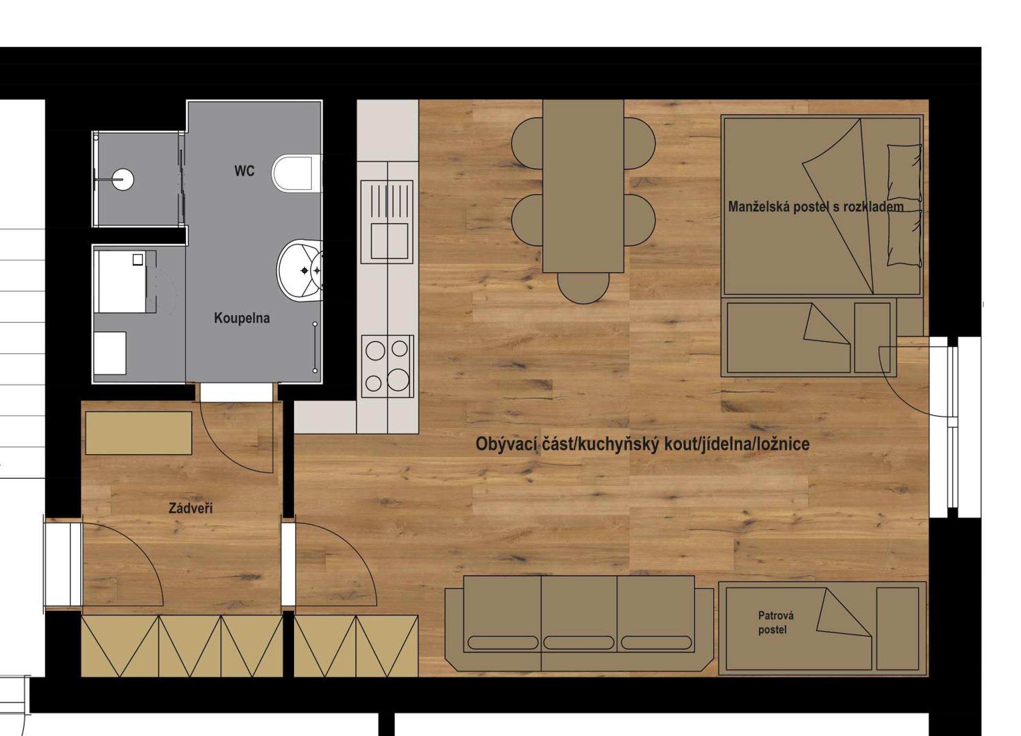 Apartmany Barth Holiday - Dolni Morava Bilik gambar